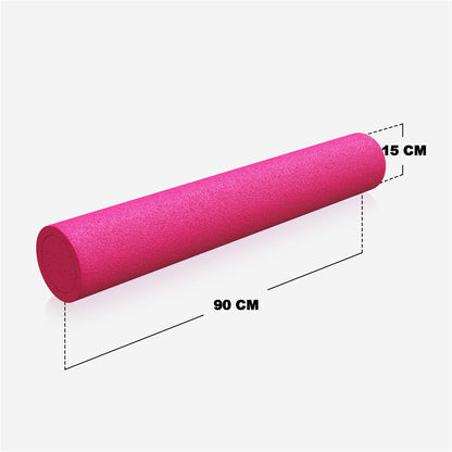 Pilates Rol 90 x 15 cm roze