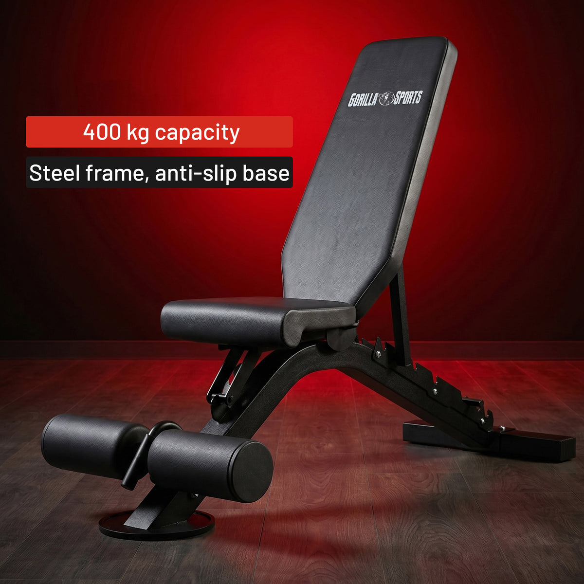 Banc de musculation réglable professionnel