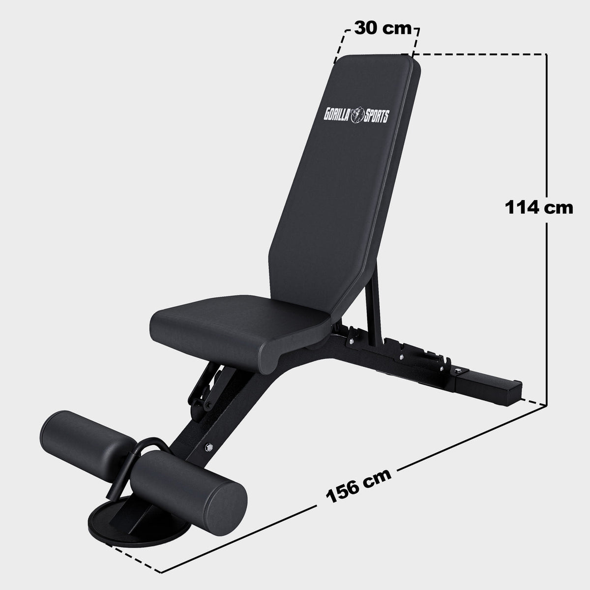 Banc de musculation réglable professionnel