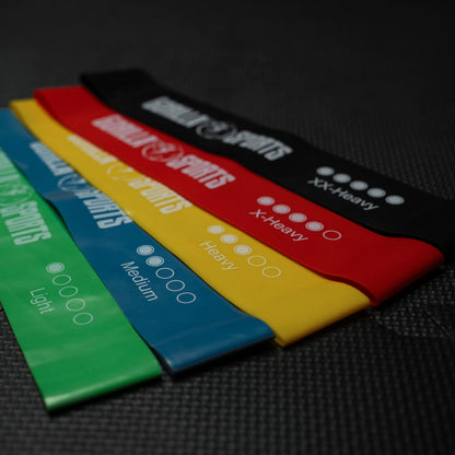 Resistance bands set of 5 with carrying bag