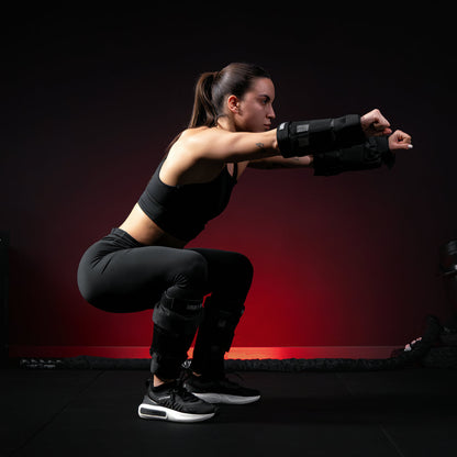 Set of 4 Ankle and Wrist Weights 13 kg