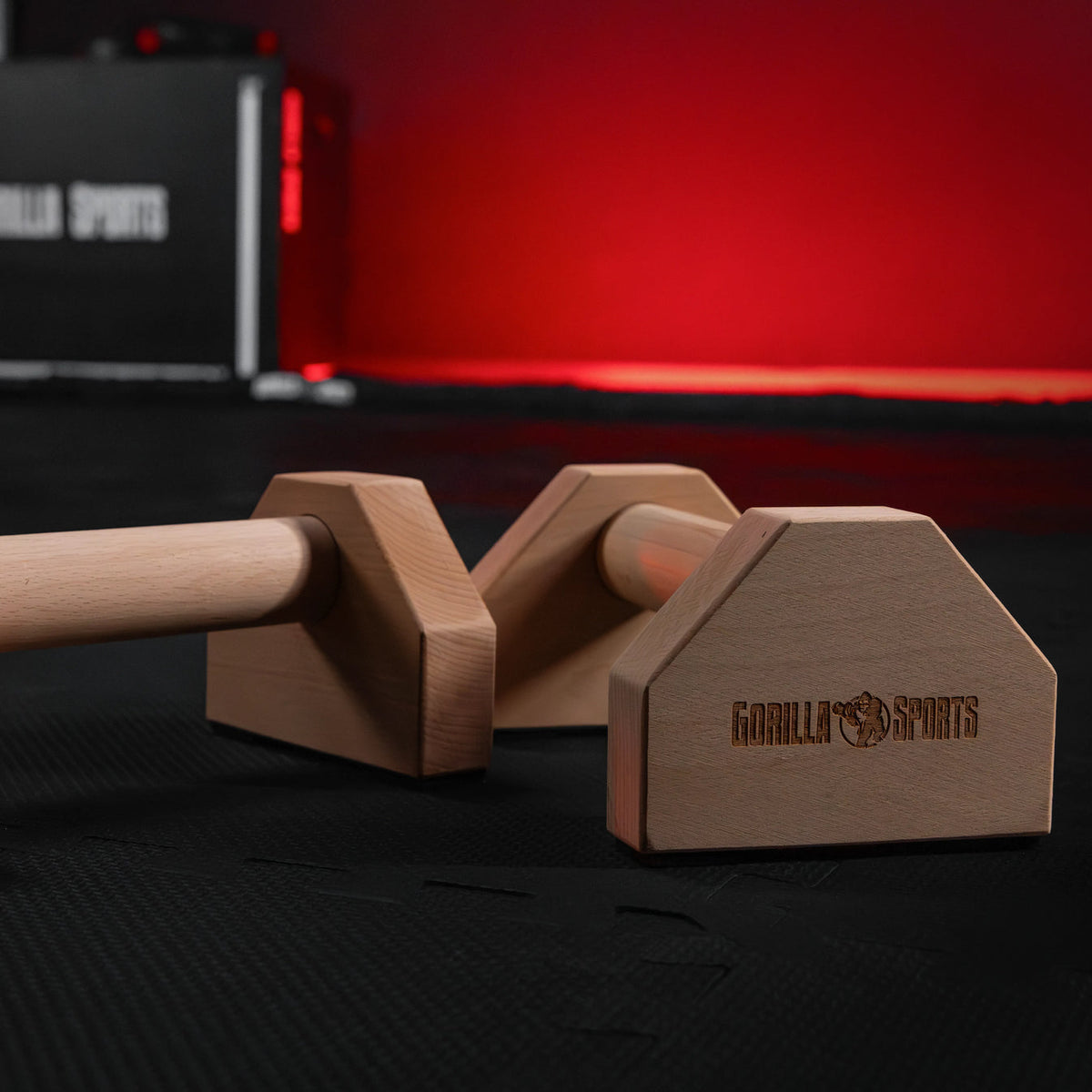 Wooden push-up supports