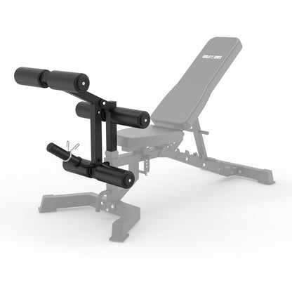 Leg curl / leg extension voor trainingsbank