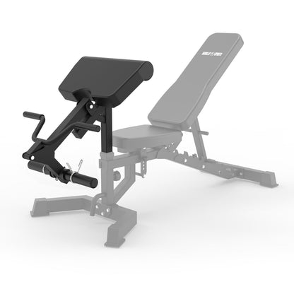 Biceps Curl opzetstuk voor trainingsbank