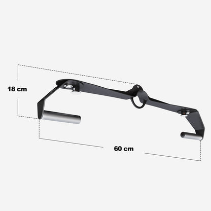 Verstelbare lat pulldown- en roeigreep 60 cm