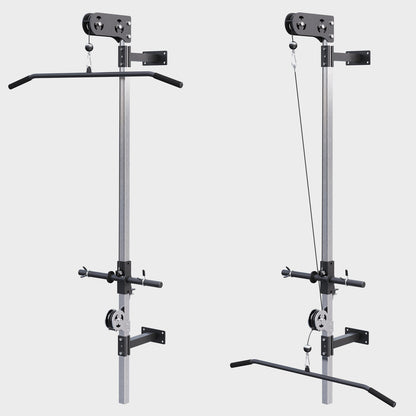 Lat Pulley kabelstation voor wandmontage