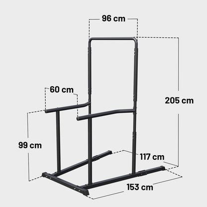 Power tower - optrek- en dipstation