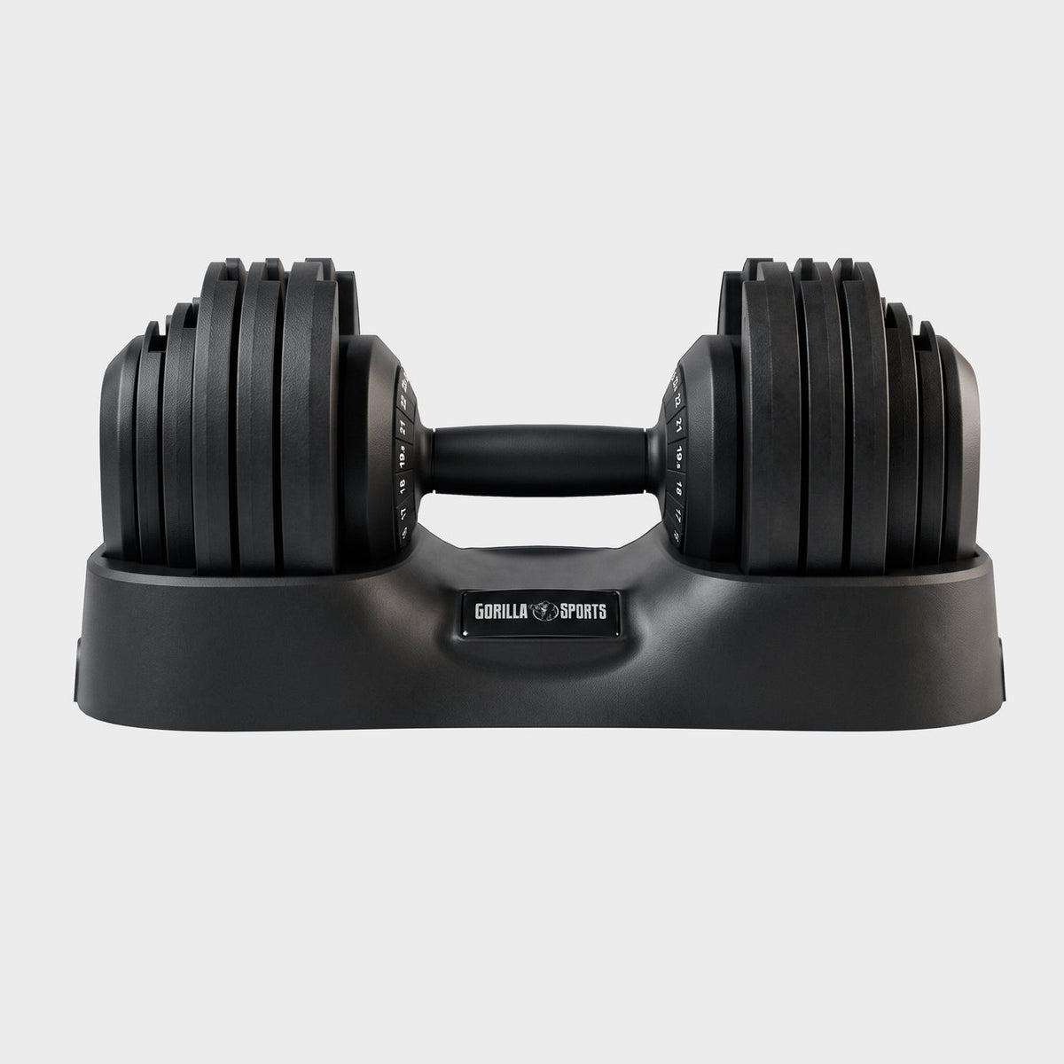 Verstelbare halter 25 kg incl. opbergdoos