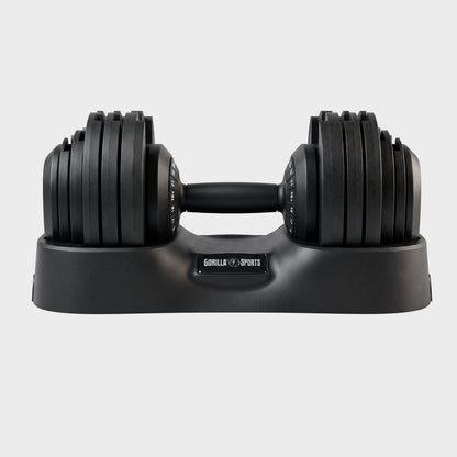 Verstelbare halter 25 kg incl. opbergdoos