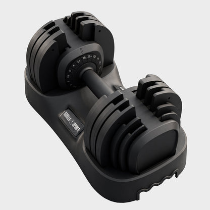 Verstelbare halter 25 kg incl. opbergdoos