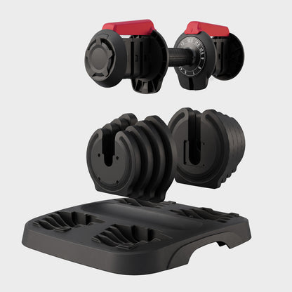 Verstelbare dumbbells 25 kg - 2 x 12,5 kg