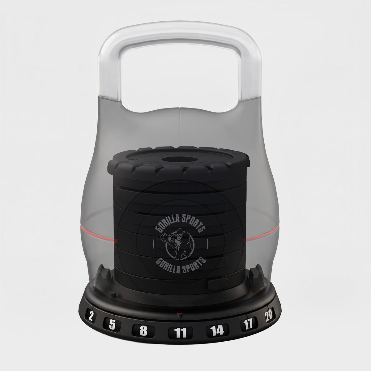 Verstelbare kettlebell 20 kg