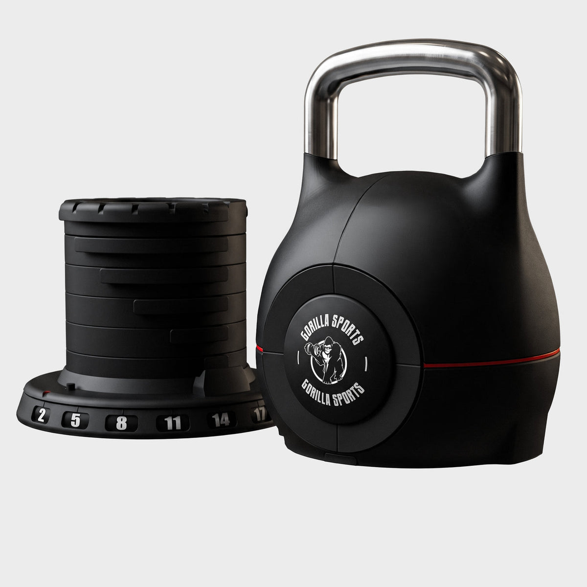 Verstelbare kettlebell 20 kg