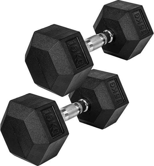 MOVIT hexagon dumbbell 2 x 15 kg