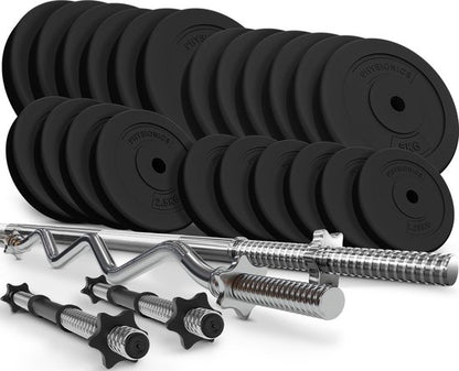Physionics Halterset 125 kg