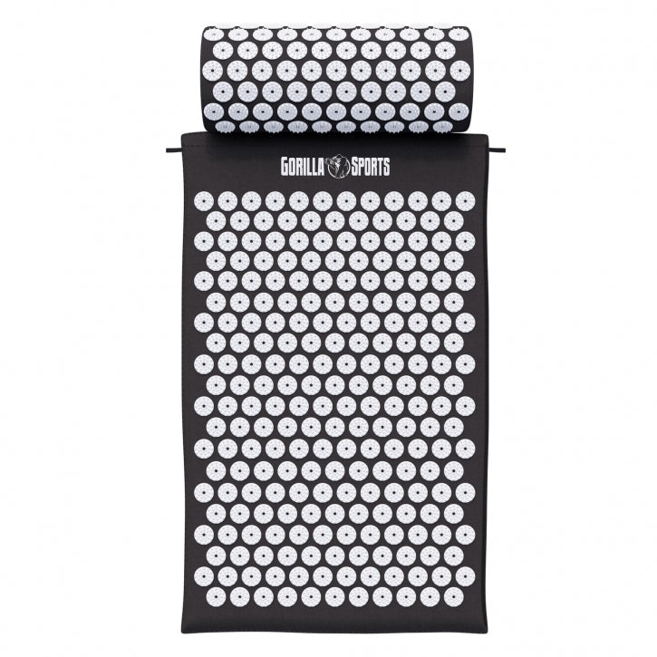 Gorilla Sports Acupressuurmat Zwart