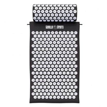 Gorilla Sports Acupressuurmat Zwart