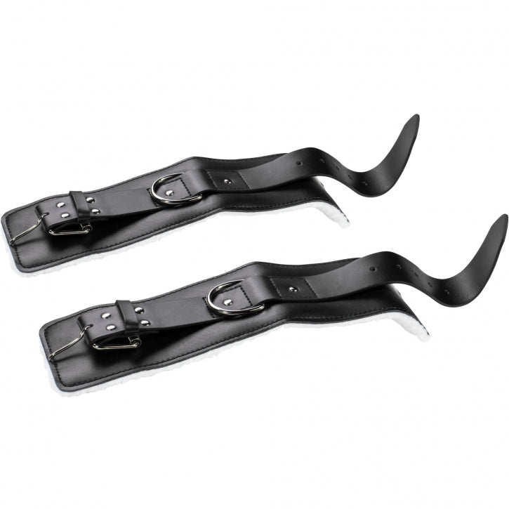 Ankle straps leer set van 2 Gorilla Sports