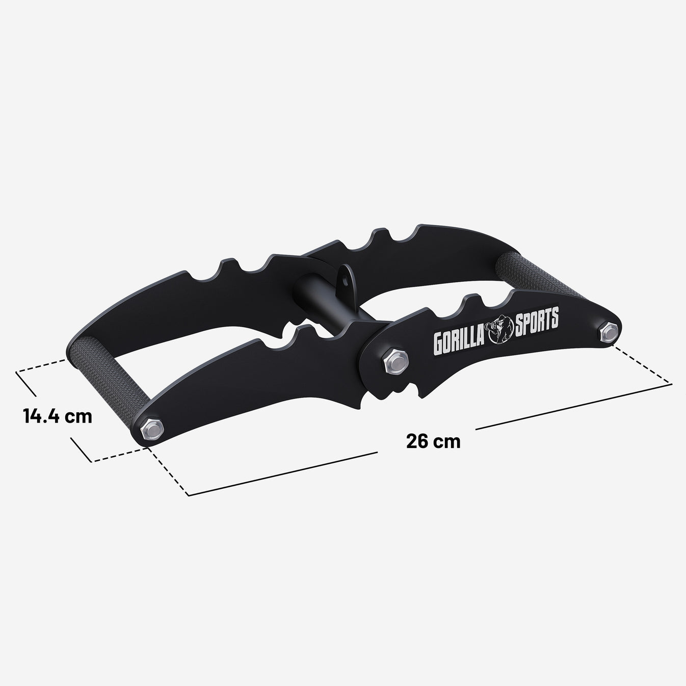 T-Bar Row Handgreep 2-in-1