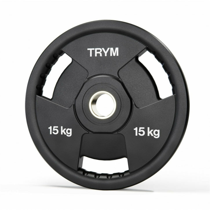 TRYM Olympische halterschijven set 2 x 15 kg - 50 mm