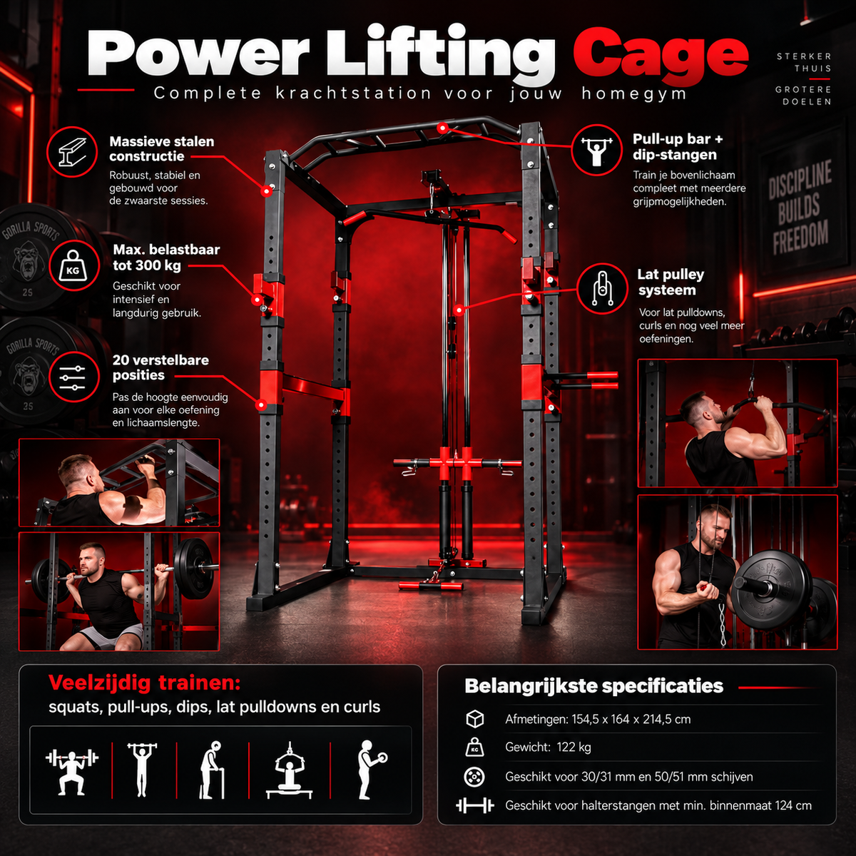 Power Lifting Cage