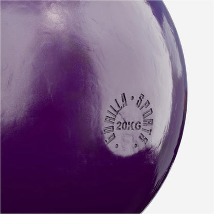Gorilla Sports Competitie kettlebell 20 kg Staal