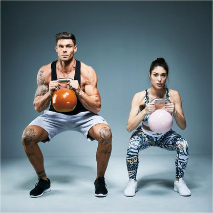 Gorilla Sports Competitie kettlebell 28 kg Staal