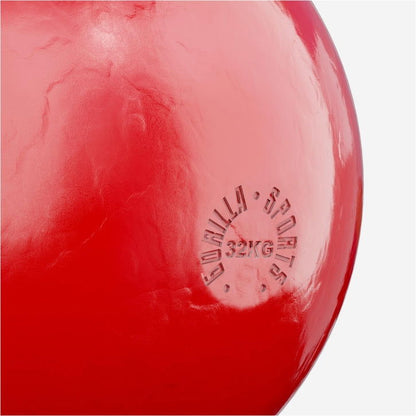 Gorilla Sports Competitie kettlebell 32 kg Staal