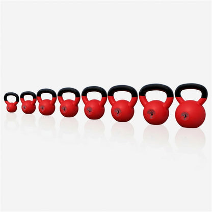 Complete set Kettlebells 144 kg Rubber Coating Gorilla Sports