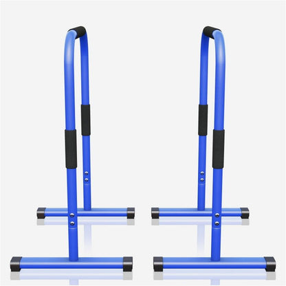 Gorilla Sports Dip Bars Deluxe Blauw
