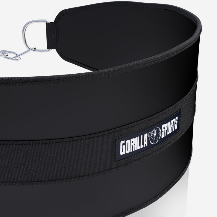 Gorilla Sports Dip Gordel belastbaar tot 100 kg