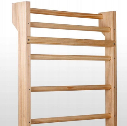 Structure d'escalade d'intérieur en bois Physionics
