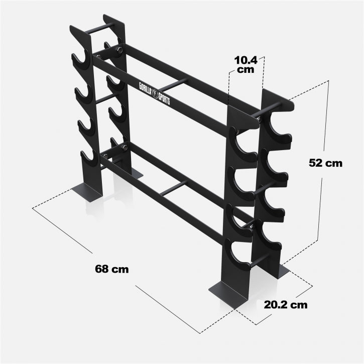 Gorilla Sports Dumbbell standaard