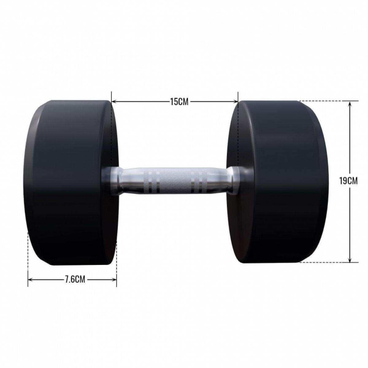 Gorilla Sports Dumbell 25 kg