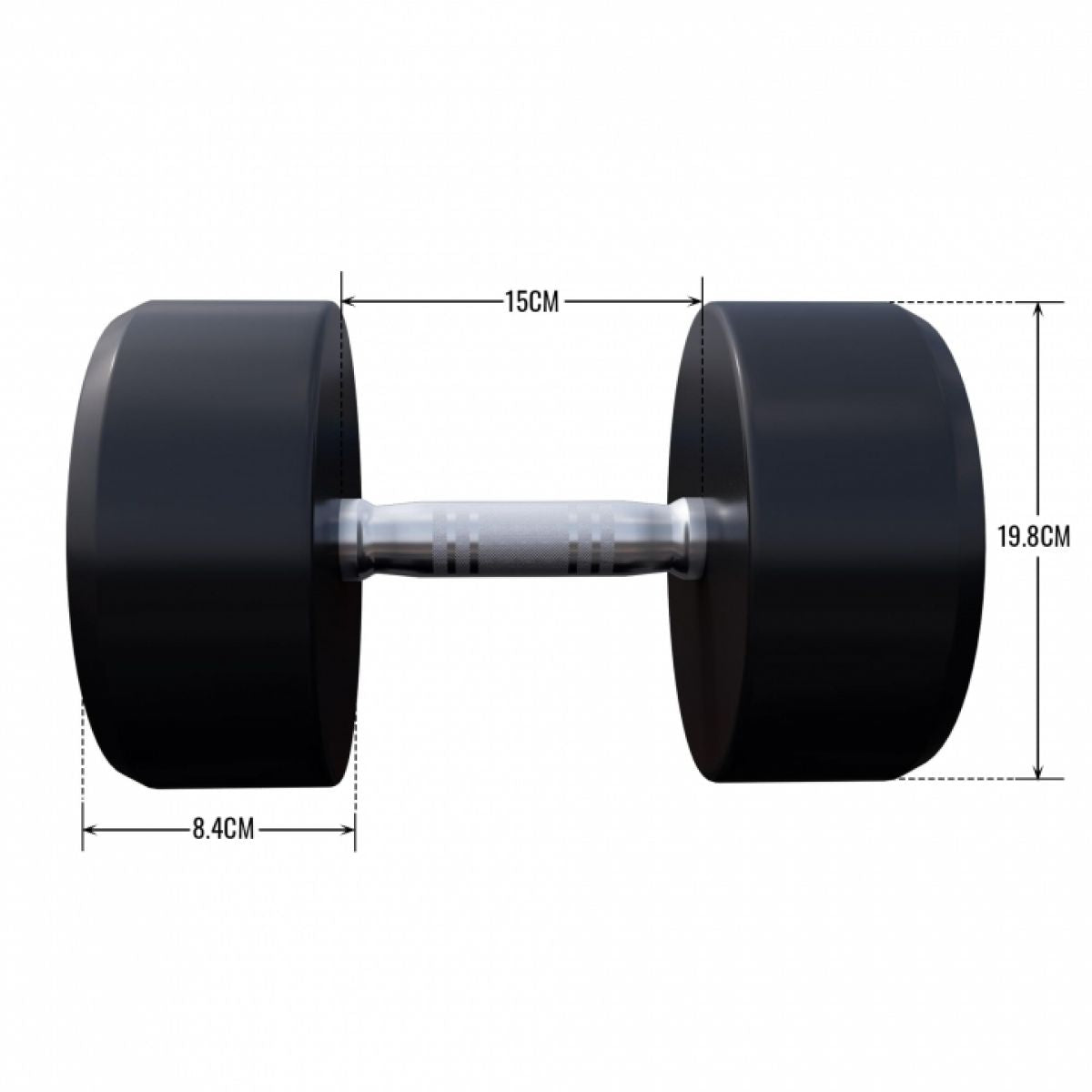 Gorilla Sports Dumbell 27,5 kg