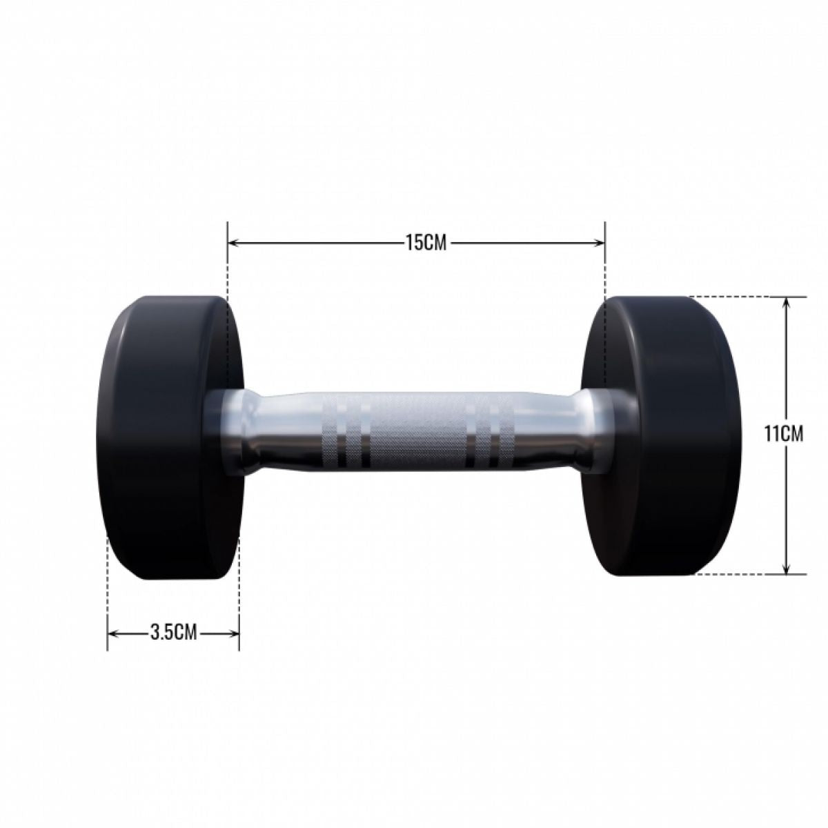 Gorilla Sports Dumbell 2,5 kg