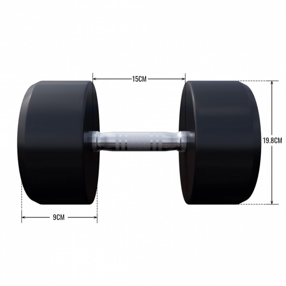 Gorilla Sports Dumbell 30 kg