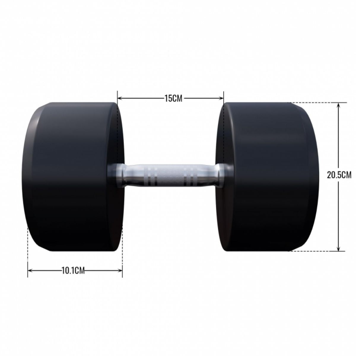 Gorilla Sports Dumbell 35 kg