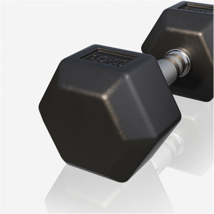 Gorilla Sports Dumbell hexagon 10 kg