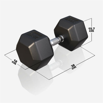 Gorilla Sports Dumbell hexagon 25 kg