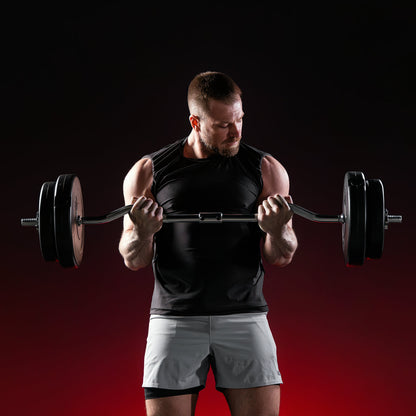 EZ Curl Dumbbell Set 30 kg Plastic - 25 mm