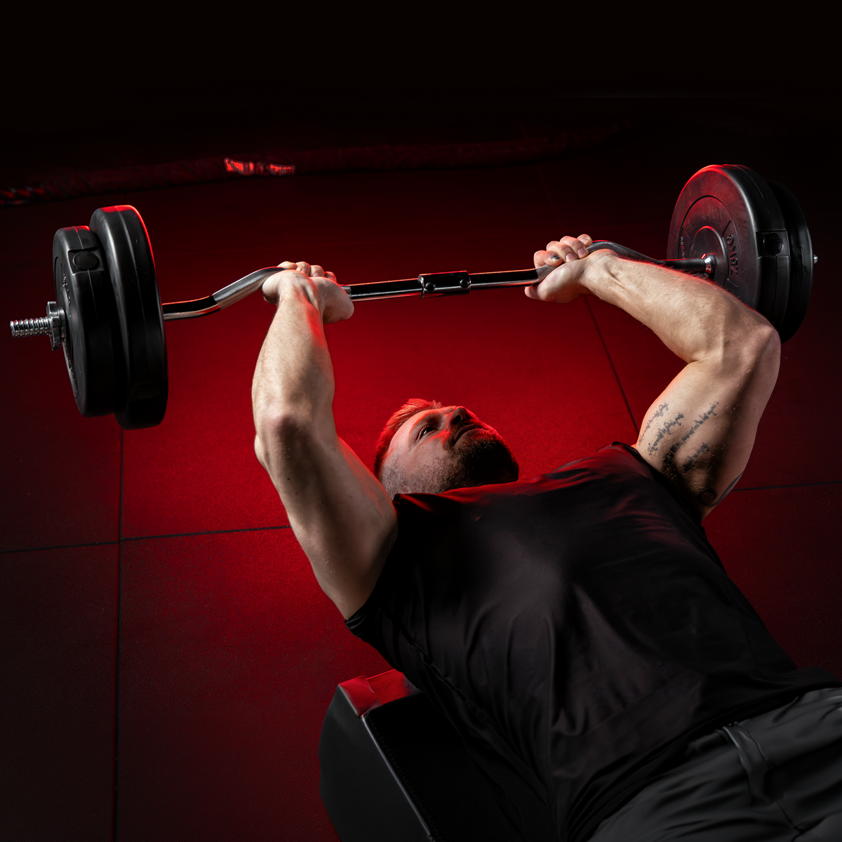 EZ Curl Dumbbell Set 30 kg Plastic - 25 mm