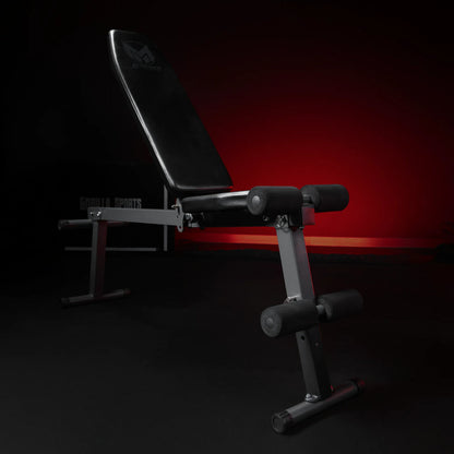 Banc abdominal et haltère Gyronetics