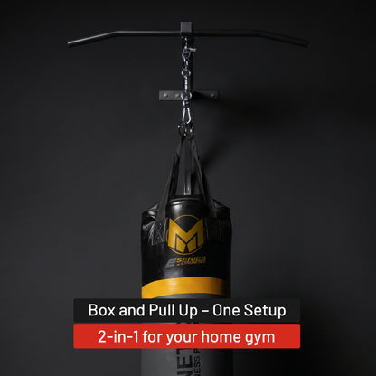 2-in-1 Punching Bag and Pull-up Bar 