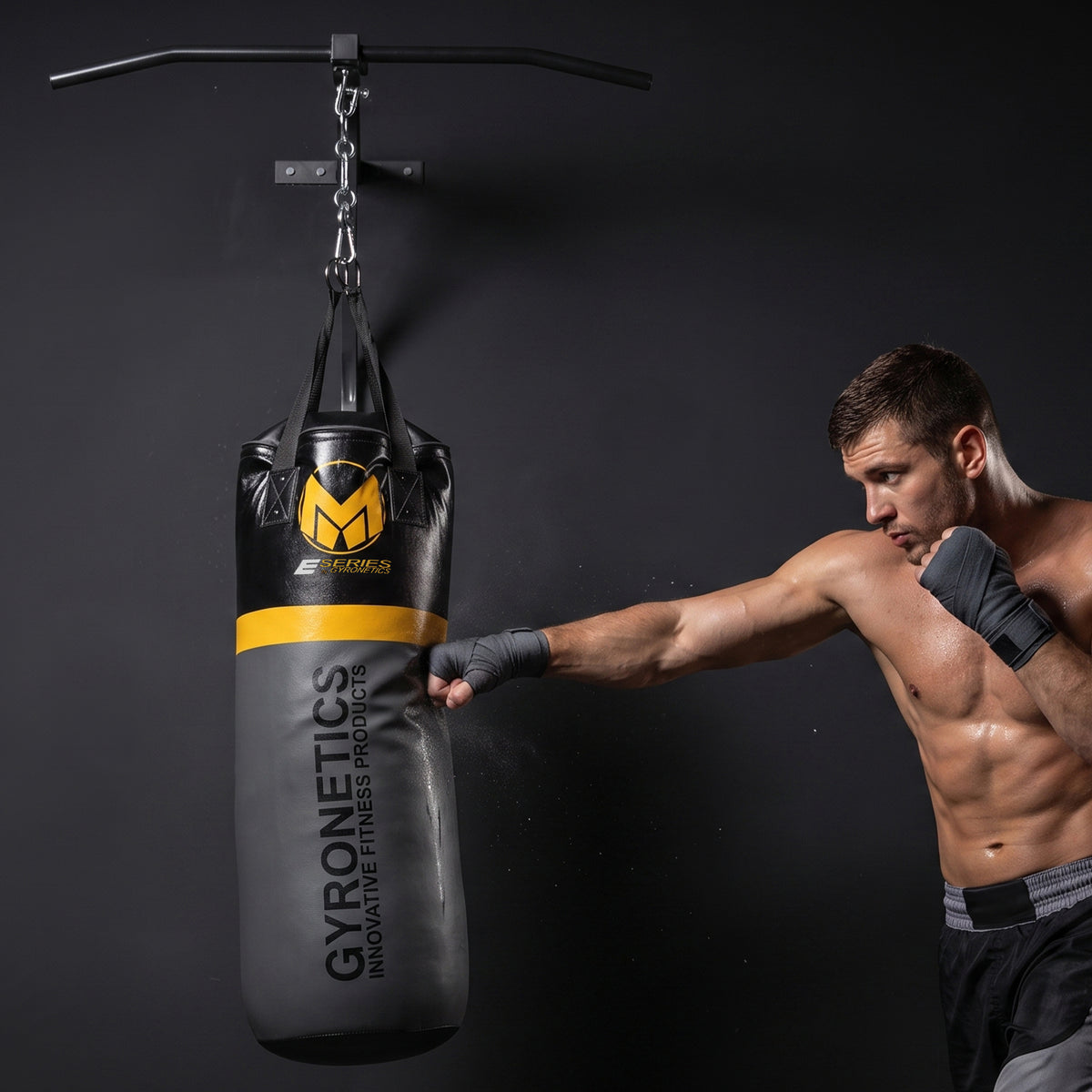 2-in-1 Punching Bag and Pull-up Bar 