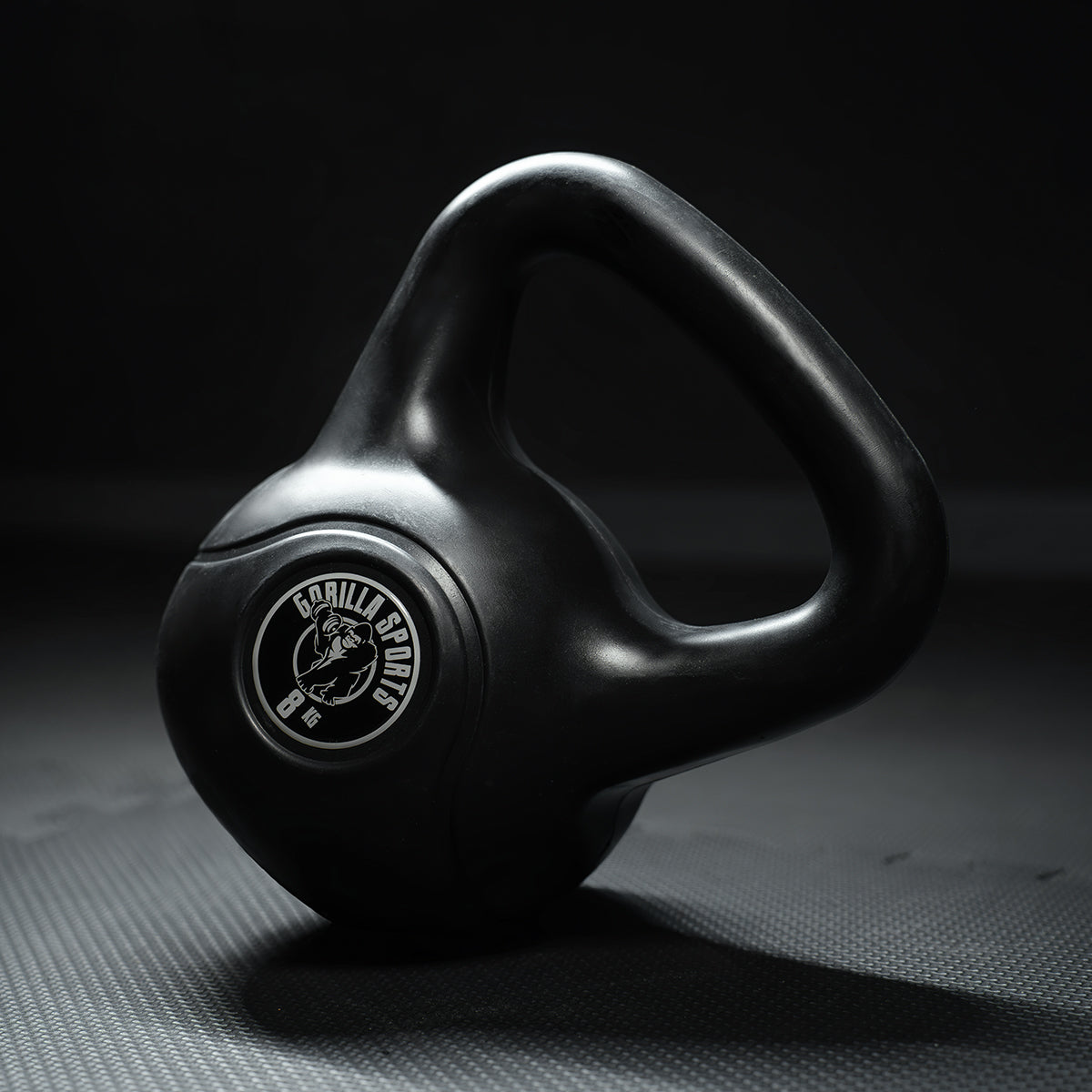 Kettlebell 5 kg black plastic