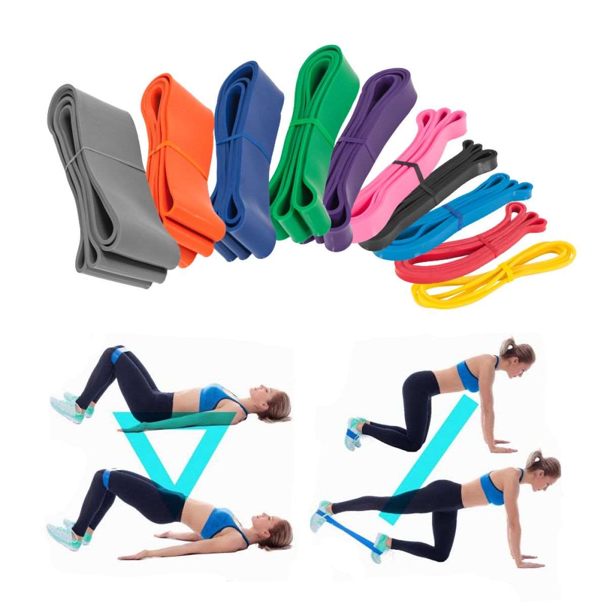 Gorilla Sports Complete voordeelset 10 weerstandsbanden