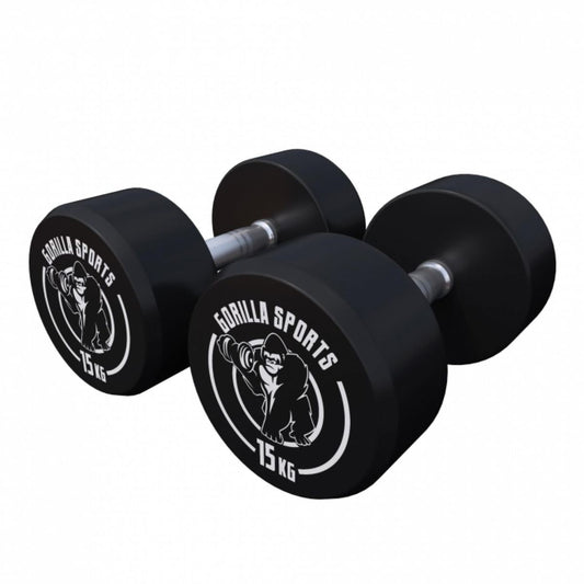 Gorilla Sports Dumbell set 30 kg - 2 x 15 kg