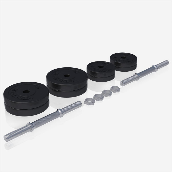 Gorilla Sports Dumbellset 20 kg Kunststof