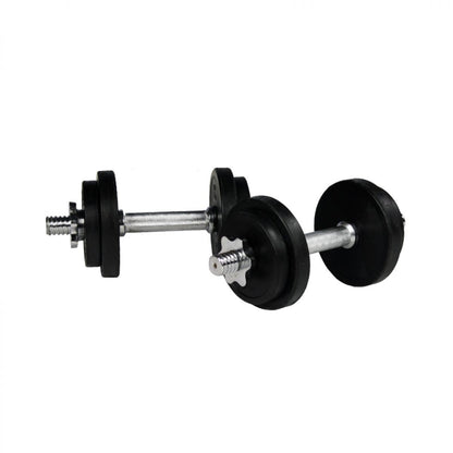 Gorilla Sports Dumbellset 20 kg Rubber